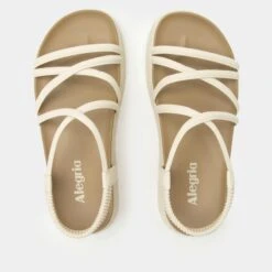 Audie Crème Brulee Sandal -Alegria Shoes Sale ADE 6506 S4 516eae06 fed3 4ffc 8e20 fb07e76ab06b