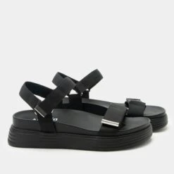 Allyson Black Sandal -Alegria Shoes Sale AYS 601 S2 98f53048 3b27 4d03 8701 575b2c4e0947