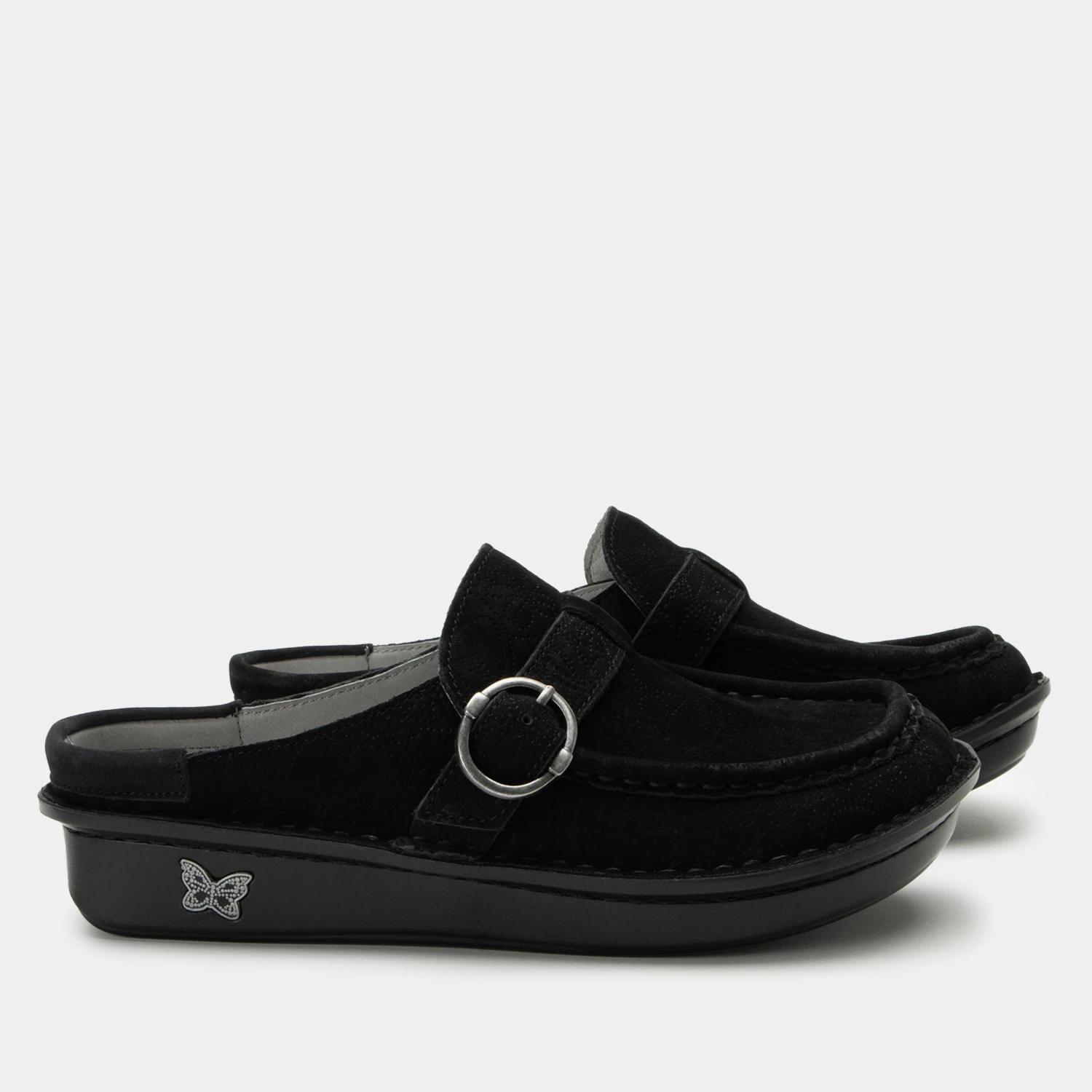 Shoes Brigid La Dee Dottie Black Clog 5 Shoes Brigid La Dee Dottie Black Clog - Image 3