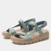 Henna Aged Denim Sandal -Alegria Shoes Sale HEN 6138 S1