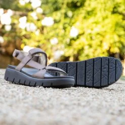 Henna They Call Me Mellow Taupe Sandal 10 Henna They Call Me Mellow Taupe Sandal -Alegria Shoes Sale HEN 6141 S1X