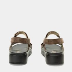 Henna They Call Me Mellow Taupe Sandal 12 Henna They Call Me Mellow Taupe Sandal -Alegria Shoes Sale HEN 6141 S3