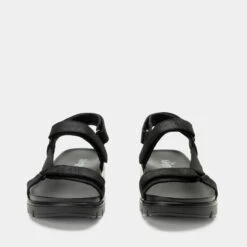 Henna They Call Me Mellow Black Sandal 14 Henna They Call Me Mellow Black Sandal -Alegria Shoes Sale HEN 6142 S5