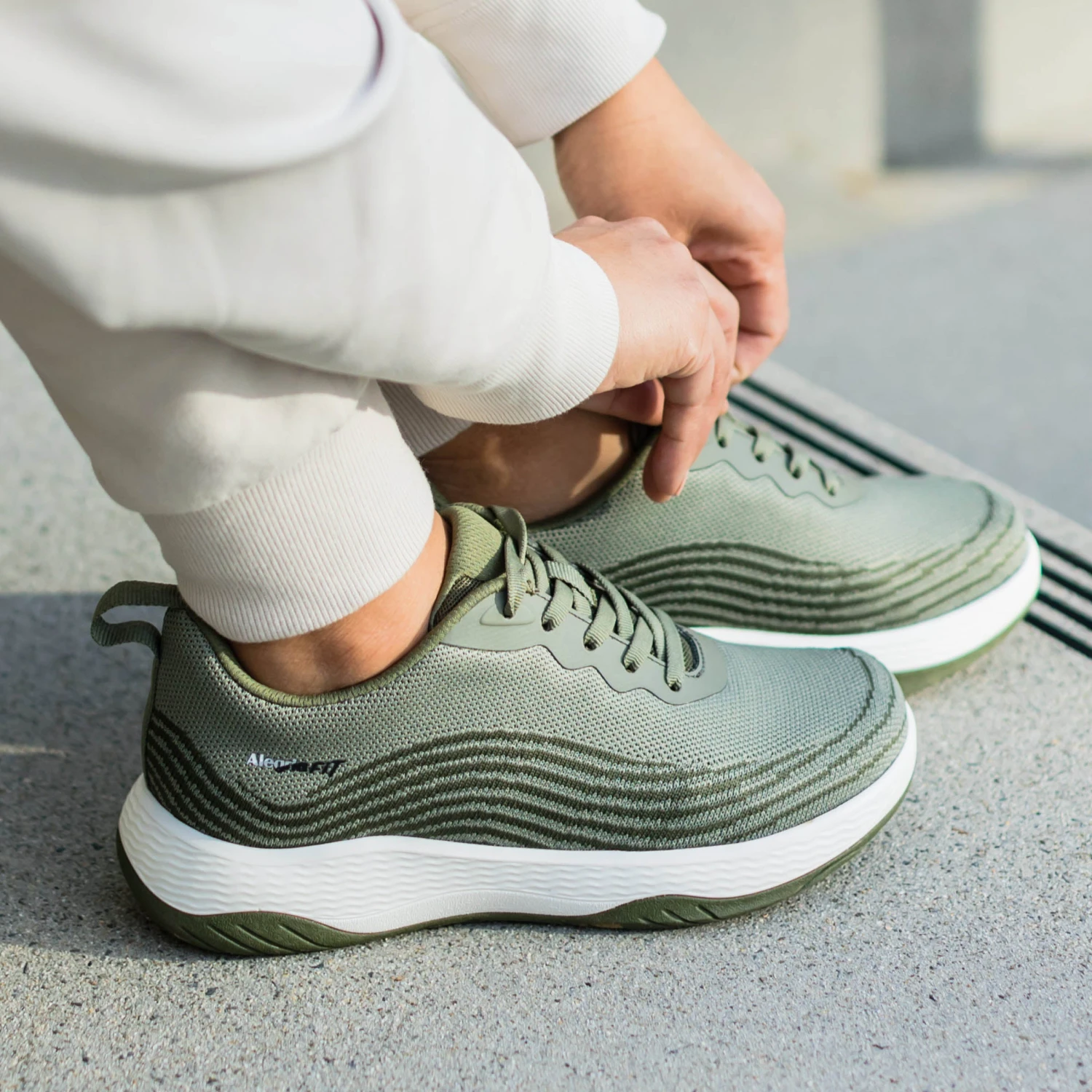 In8 Olive Shoe 4 In8 Olive Shoe - Image 2