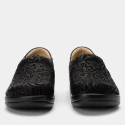 Shoes Keli Black Embossed Paisley Professional Shoe -Alegria Shoes Sale KEL 431 S5 84ecb880 c308 4602 8d4c 29cd71a0b186