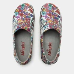 Shoes Keli Ofrenda White Professional Shoe -Alegria Shoes Sale KEL 6164 S4