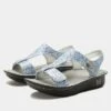 Kerri Sassy Blues Sandal 1 Kerri Sassy Blues Sandal -Alegria Shoes Sale KER 6103 S1