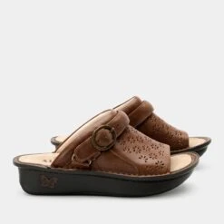 Klover Walnut Sandal -Alegria Shoes Sale KLO 6106 S2
