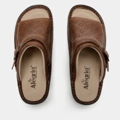 Klover Walnut Sandal -Alegria Shoes Sale KLO 6106 S4