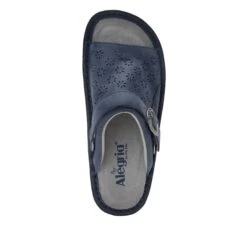Klover Oiled Navy Sandal -Alegria Shoes Sale KLO 7402 S4