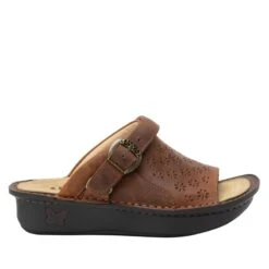 Klover Burnish Tawny Sandal 10 Klover Burnish Tawny Sandal -Alegria Shoes Sale KLO 7403 S2