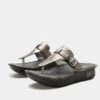 Kennedi Twinkle Pewter Sandal -Alegria Shoes Sale KNN 6101 S1