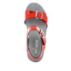 Morgyn Cherry Mirror Sandal 10 Morgyn Cherry Mirror Sandal -Alegria Shoes Sale MOR 257 S4