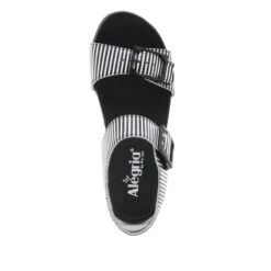 Morgyn Stripes Sandal 10 Morgyn Stripes Sandal -Alegria Shoes Sale MOR 879 S4