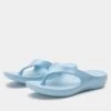 Ode Dusty Blue Gloss Sandal -Alegria Shoes Sale ODE 6160 S1
