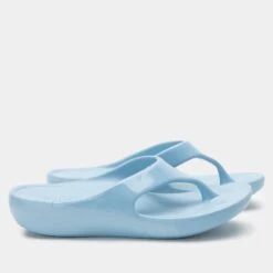 Ode Dusty Blue Gloss Sandal -Alegria Shoes Sale ODE 6160 S2