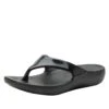 Ode Black Gloss Sandal 2 Ode Black Gloss Sandal -Alegria Shoes Sale ODE 7441 S1