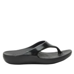 Ode Black Gloss Sandal 10 Ode Black Gloss Sandal -Alegria Shoes Sale ODE 7441 S2