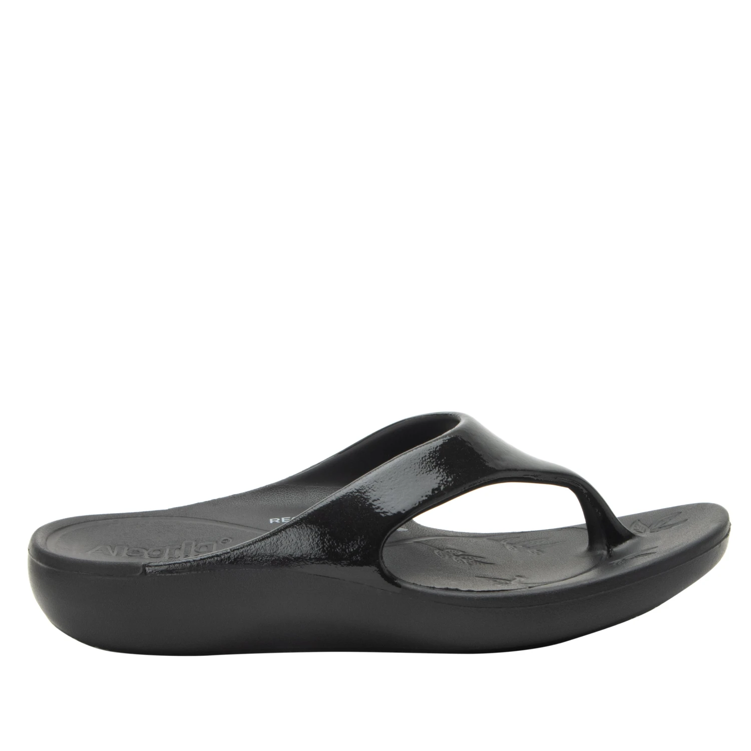 Ode Black Gloss Sandal 5 Ode Black Gloss Sandal - Image 3