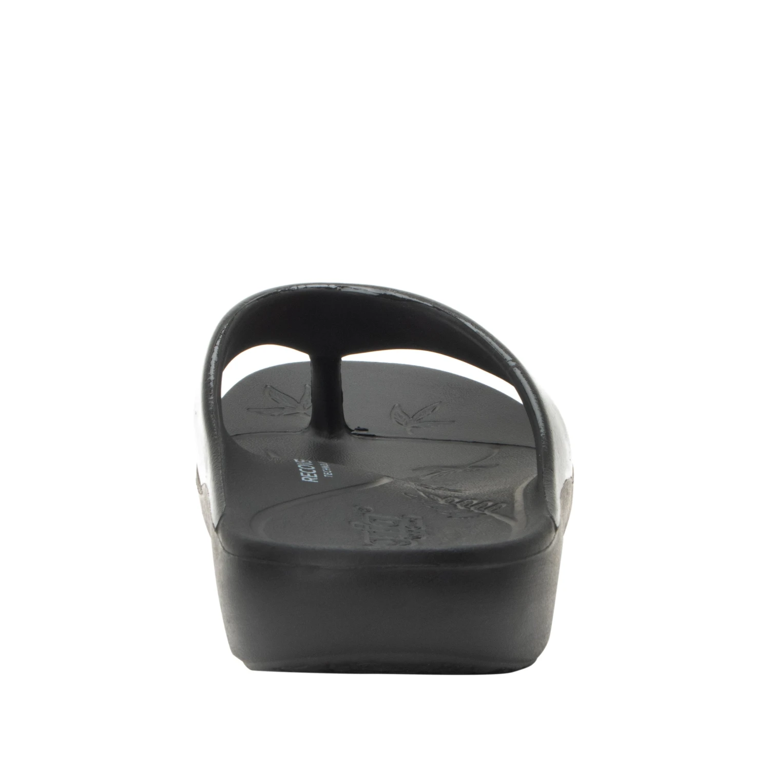 Ode Black Gloss Sandal 6 Ode Black Gloss Sandal - Image 4