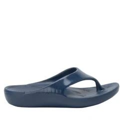 Ode Navy Gloss Sandal 10 Ode Navy Gloss Sandal -Alegria Shoes Sale ODE 7448 S2