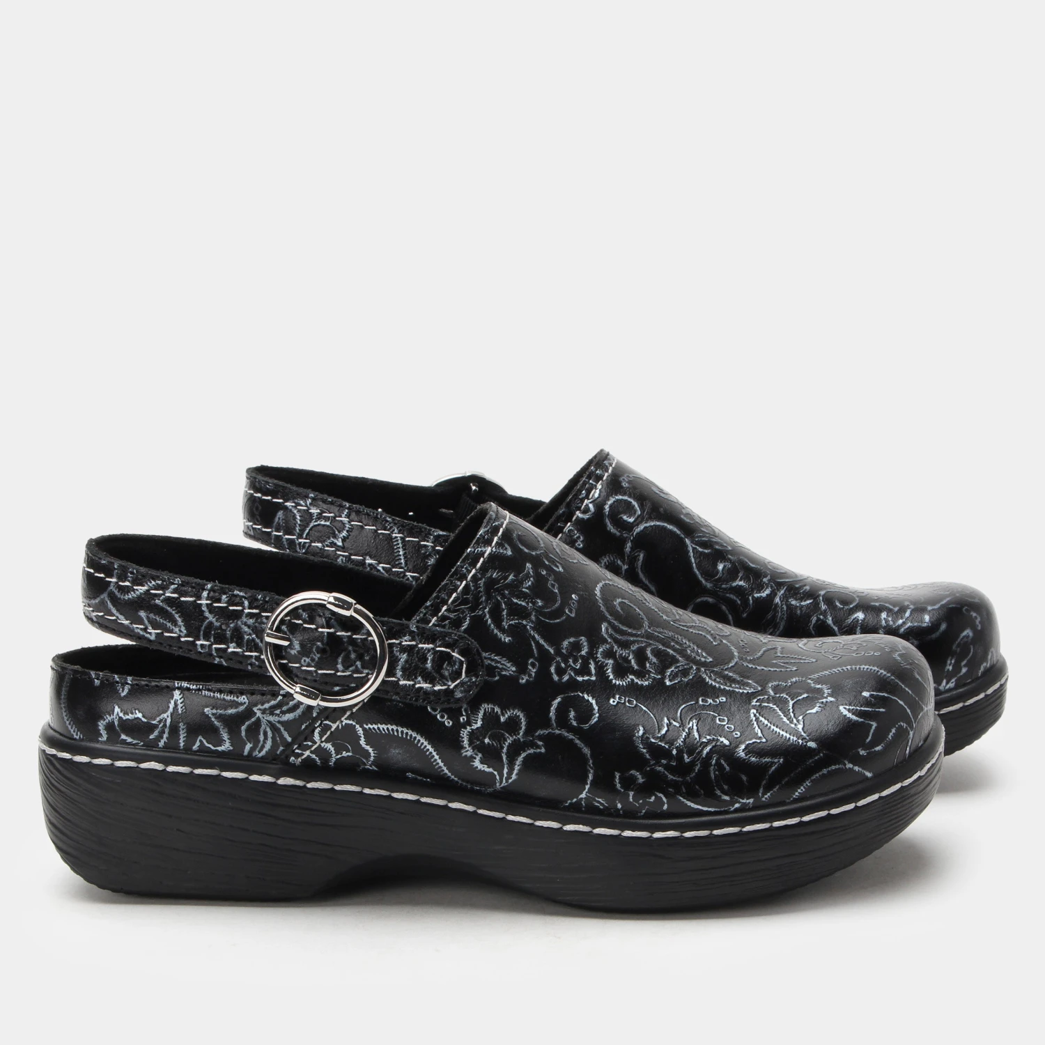 Shoes Olie Embroider Me Pewter Shoe 5 Shoes Olie Embroider Me Pewter Shoe - Image 3