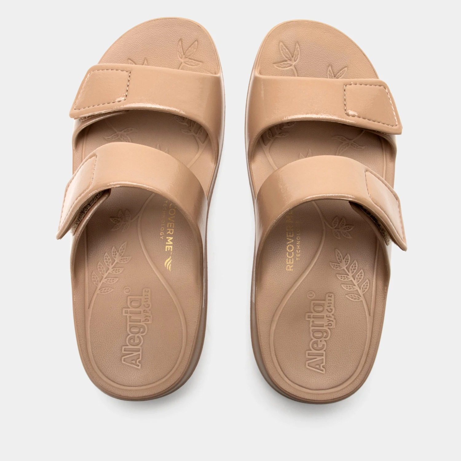 Orbyt Taupe Gloss Sandal 7 Orbyt Taupe Gloss Sandal - Image 5