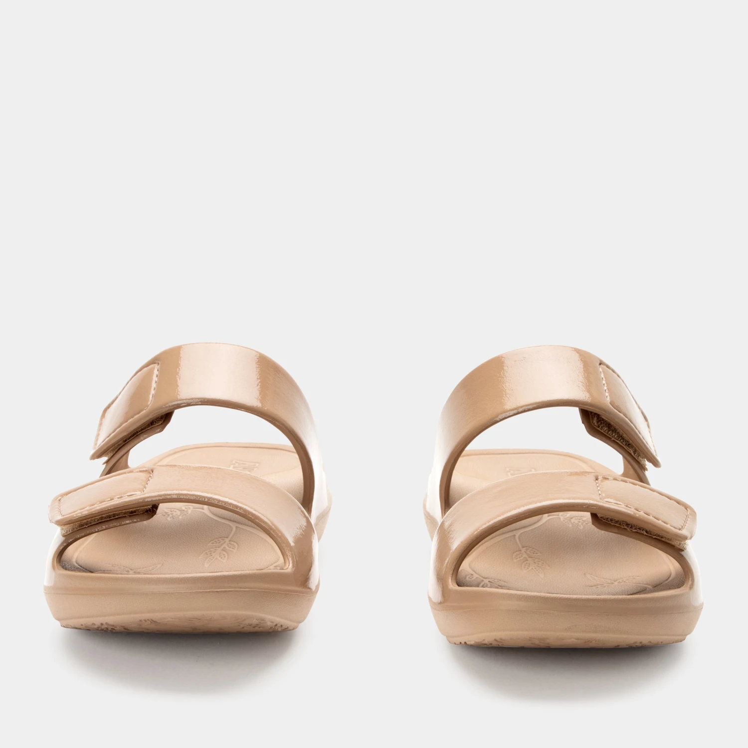 Orbyt Taupe Gloss Sandal 8 Orbyt Taupe Gloss Sandal - Image 6