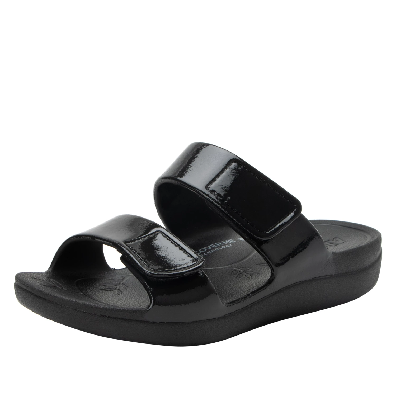 Orbyt Black Gloss Sandal 3 Orbyt Black Gloss Sandal