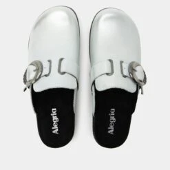 Shoes Osmosis Silver White Shoe 13 Shoes Osmosis Silver White Shoe -Alegria Shoes Sale OSM 6349 S4