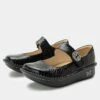 Shoes Paloma Black Embossed Rose Mary Jane -Alegria Shoes Sale PAL 531 S1 eecd2967 9576 446c bcb7 18145c68d017