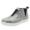Parker Grey Snake Bootie -Alegria Shoes Sale PAR 7915 S1