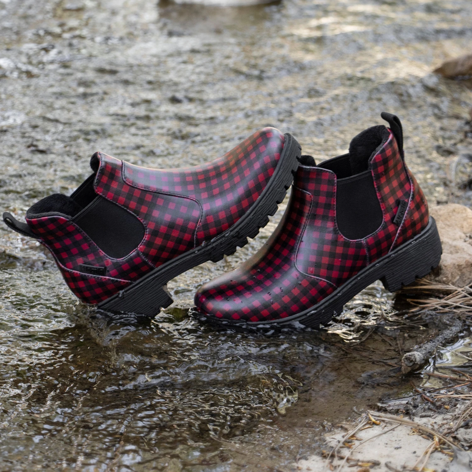 Rowen Gingham Boot 4 Rowen Gingham Boot - Image 2