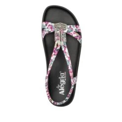 Roz Lovely Fuchsia Sandal -Alegria Shoes Sale ROZ 7553 S4