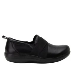 Shoes Savvie Black Smooth Professional Shoe -Alegria Shoes Sale SAV 7604 S2