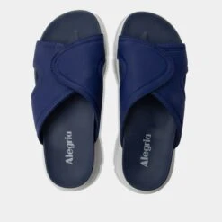 Sunie Navy Sandal 11 Sunie Navy Sandal -Alegria Shoes Sale SUN 6204 S4
