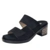Tia Black Sandal -Alegria Shoes Sale TIA 601 S1