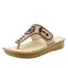 Vanessa Mandala Natural Sandal -Alegria Shoes Sale VAN 178 S1