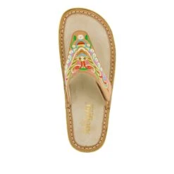 Vanessa Chrysalis Cognac Sandal -Alegria Shoes Sale VAN 260 S4