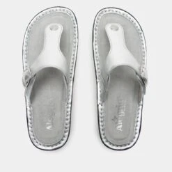 Vella Silver Sandal -Alegria Shoes Sale VEL 6130 S4