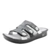 Venice Chirpy Pewter Sandal -Alegria Shoes Sale VEN 900 S1