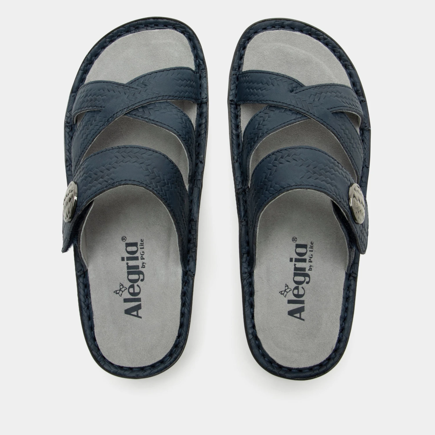Victoriah Basketry Navy Sandal 6 Victoriah Basketry Navy Sandal - Image 4