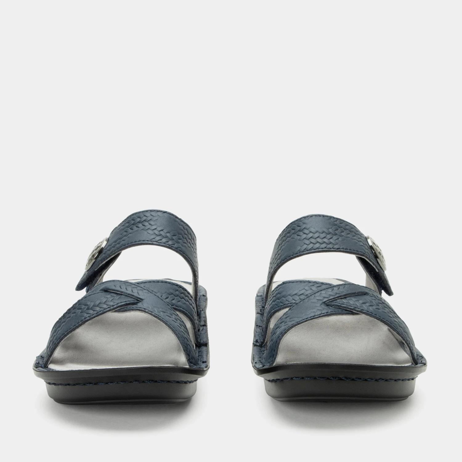 Victoriah Basketry Navy Sandal 7 Victoriah Basketry Navy Sandal - Image 5