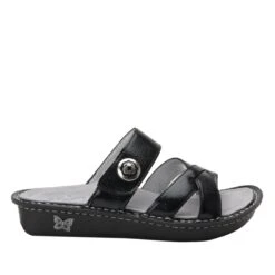 Victoriah Black Patent Sandal 10 Victoriah Black Patent Sandal -Alegria Shoes Sale VIC 7755 S2