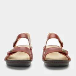 Vienna Garnet Sandal -Alegria Shoes Sale VIE 6107 S5