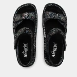 Vienna Silver Hour Sandal -Alegria Shoes Sale VIE 6119 S4