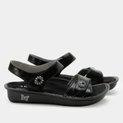 Vienna Black Sapphire Sandal -Alegria Shoes Sale VIE 6416 S2 d50c8e4b bdd1 484f 97e2 a99e6c8c1fcc
