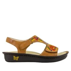 Viki Cognac Needles & Pins Sandal 11 Viki Cognac Needles & Pins Sandal -Alegria Shoes Sale VIK 647N S2