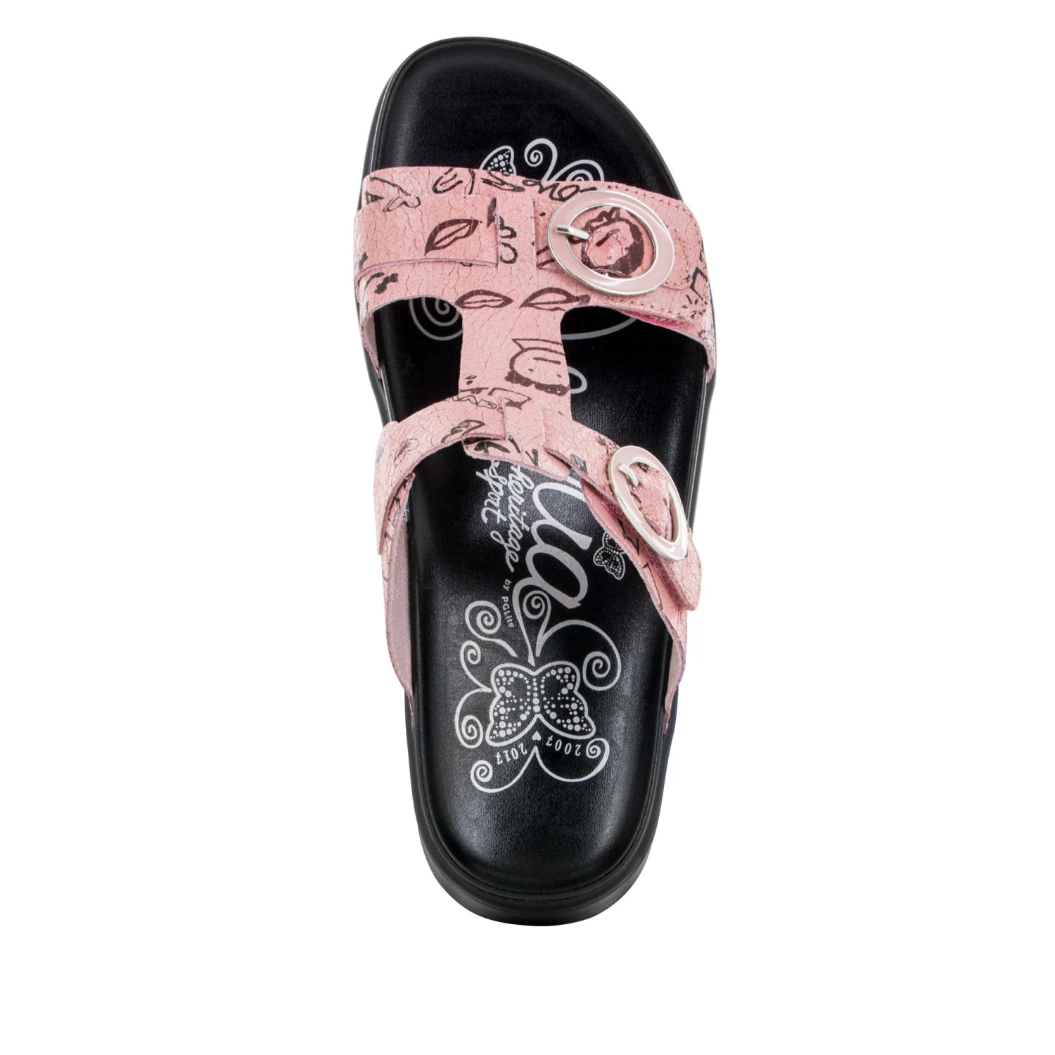 Vita Red Scribble Sandal 7 Vita Red Scribble Sandal - Image 5